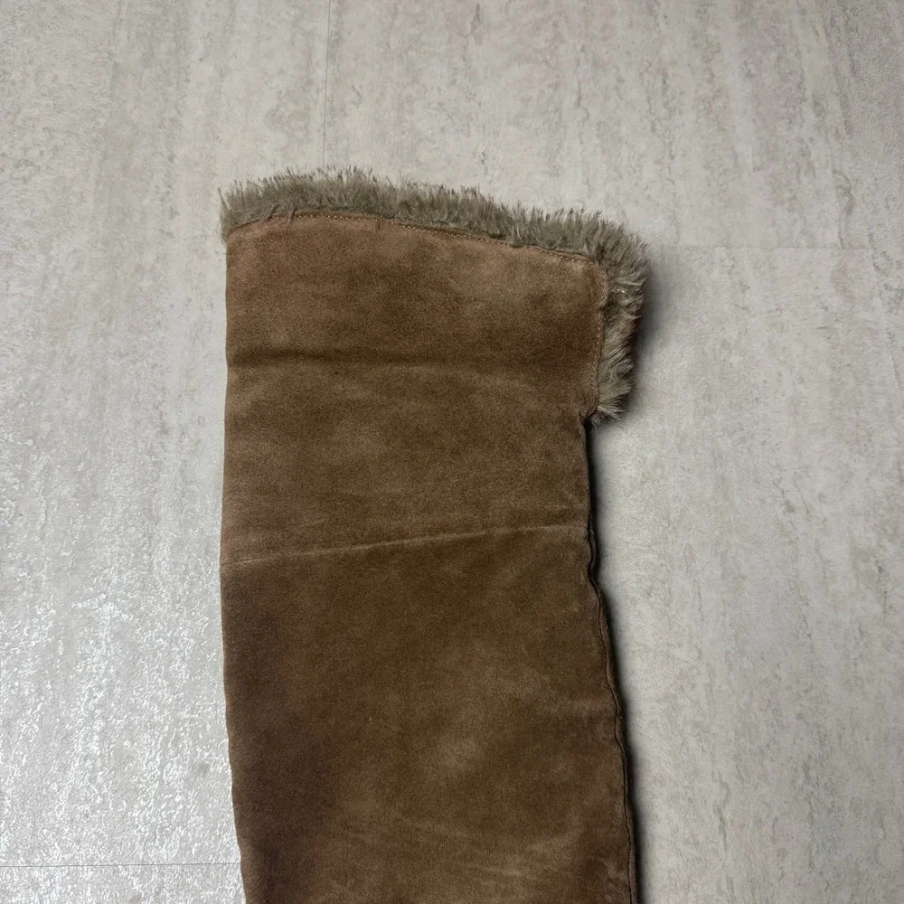 Sam Edelman Orlando Suede Boots with Faux fur